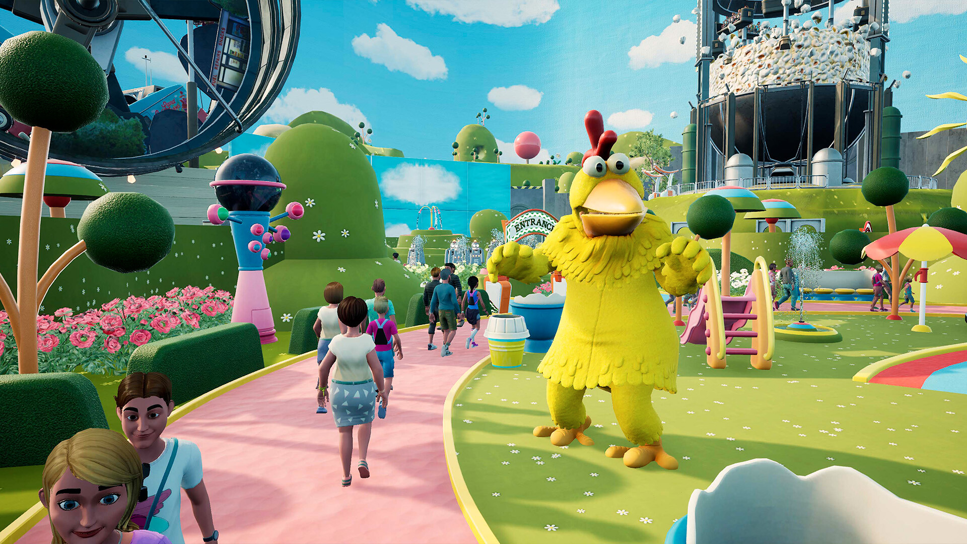 Park Beyond - Chicken Run: Dawn of the Nugget - Theme World screenshot screenshot 3