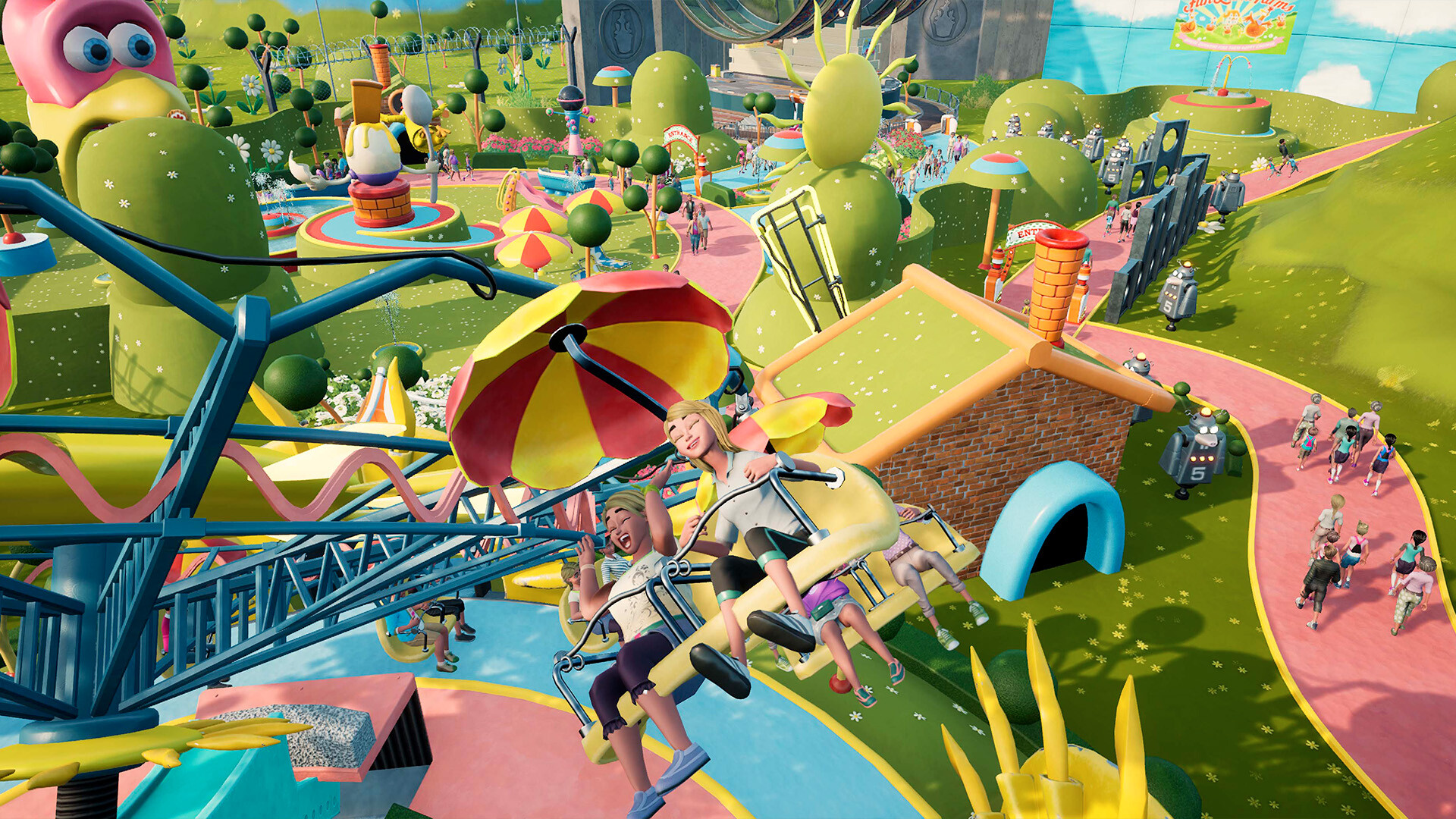 Park Beyond - Chicken Run: Dawn of the Nugget - Theme World screenshot screenshot 8