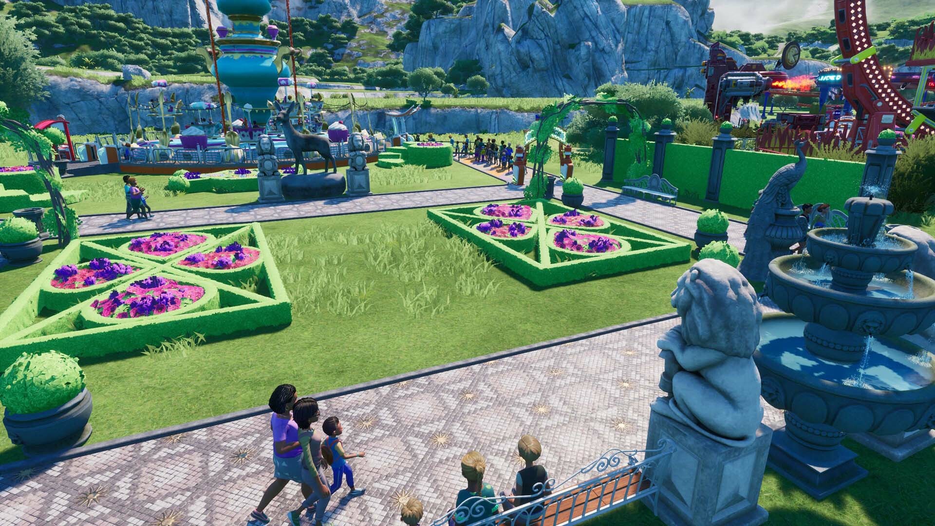 Park Beyond: ENGLISH GARDEN Set #2