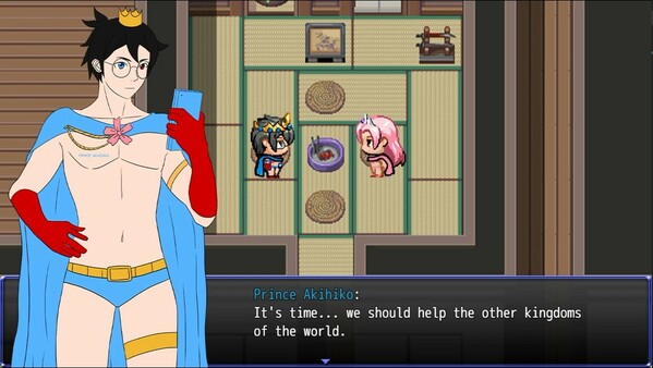 Prince Akazaka x Princess game for Linux 1