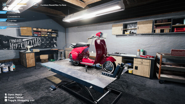 Motorcycle Mechanic Simulator 2021 - Scooter DLC Motorcycle Mechanic Simulator 2021 - Scooter DLC