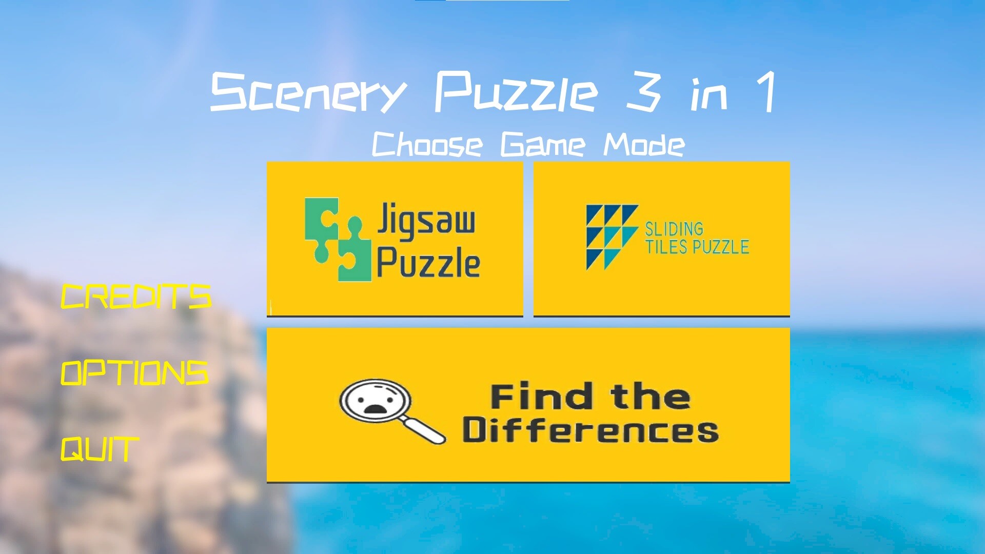 风景谜题三合一  Scenery Puzzle 3in1 screenshot 1