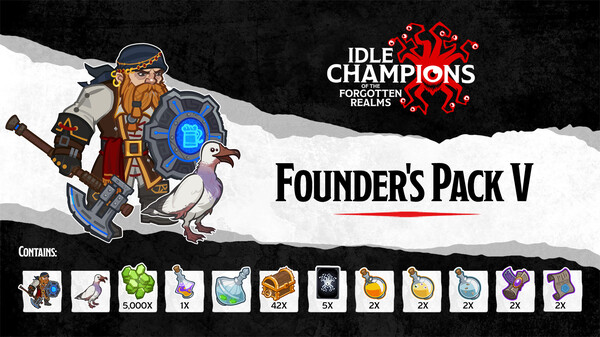 Idle Champions - Founder's Pack V