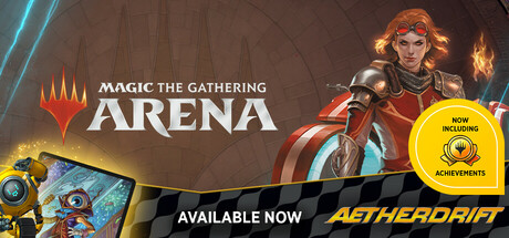 Steam header art for Magic: The Gathering Arena