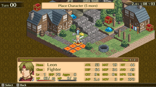 Скриншот из Mercenaries Saga 1 -Will of the White Lions-