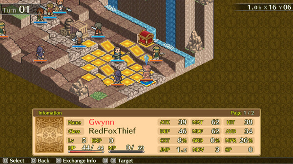 Скриншот из Mercenaries Saga 1 -Will of the White Lions-