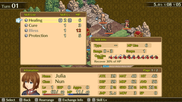 Скриншот из Mercenaries Saga 1 -Will of the White Lions-