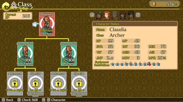 Скриншот из Mercenaries Saga 1 -Will of the White Lions-