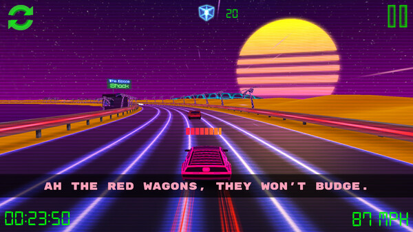 Скриншот из Retro Drive: Revamped
