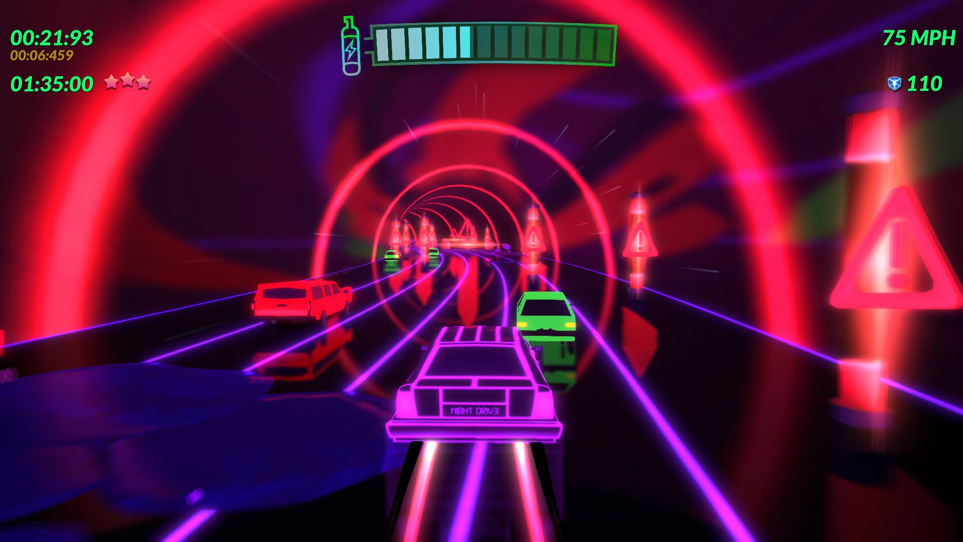 SYNTHALGIA: Retrô Corridas De Carros no Steam