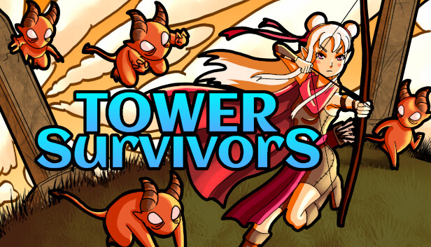 Imagen de la cápsula de "Tower Survivors" que utilizó RoboStreamer para las transmisiones en Steam
