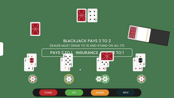Blackjack at Carrot game for windows Pc 1