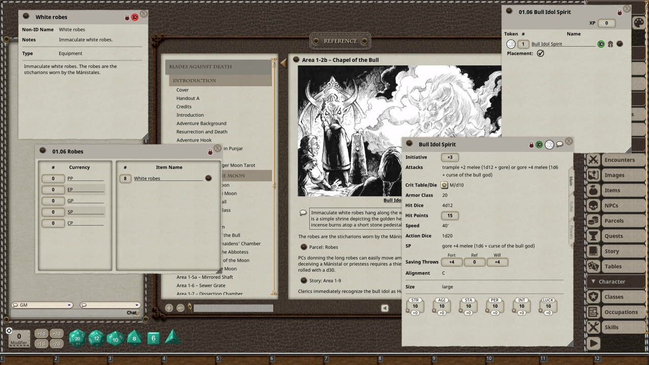 Fantasy Grounds - Dungeon Crawl Classics #74: Blades Against Death Featured Screenshot #1