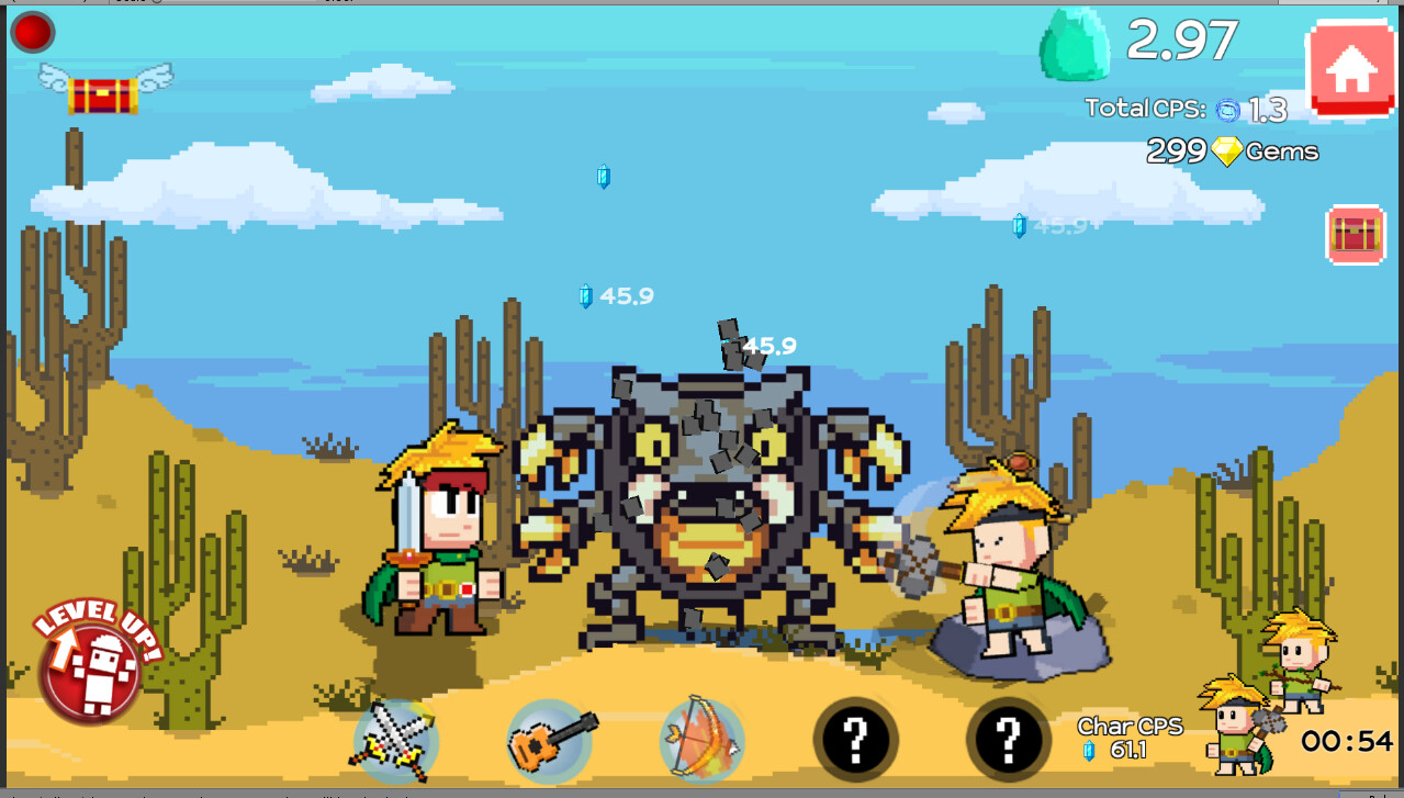 Idle Gem Quest screenshot 1