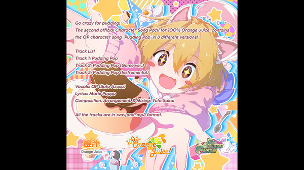 100% Orange Juice - Character Song Pack: Pudding Pop