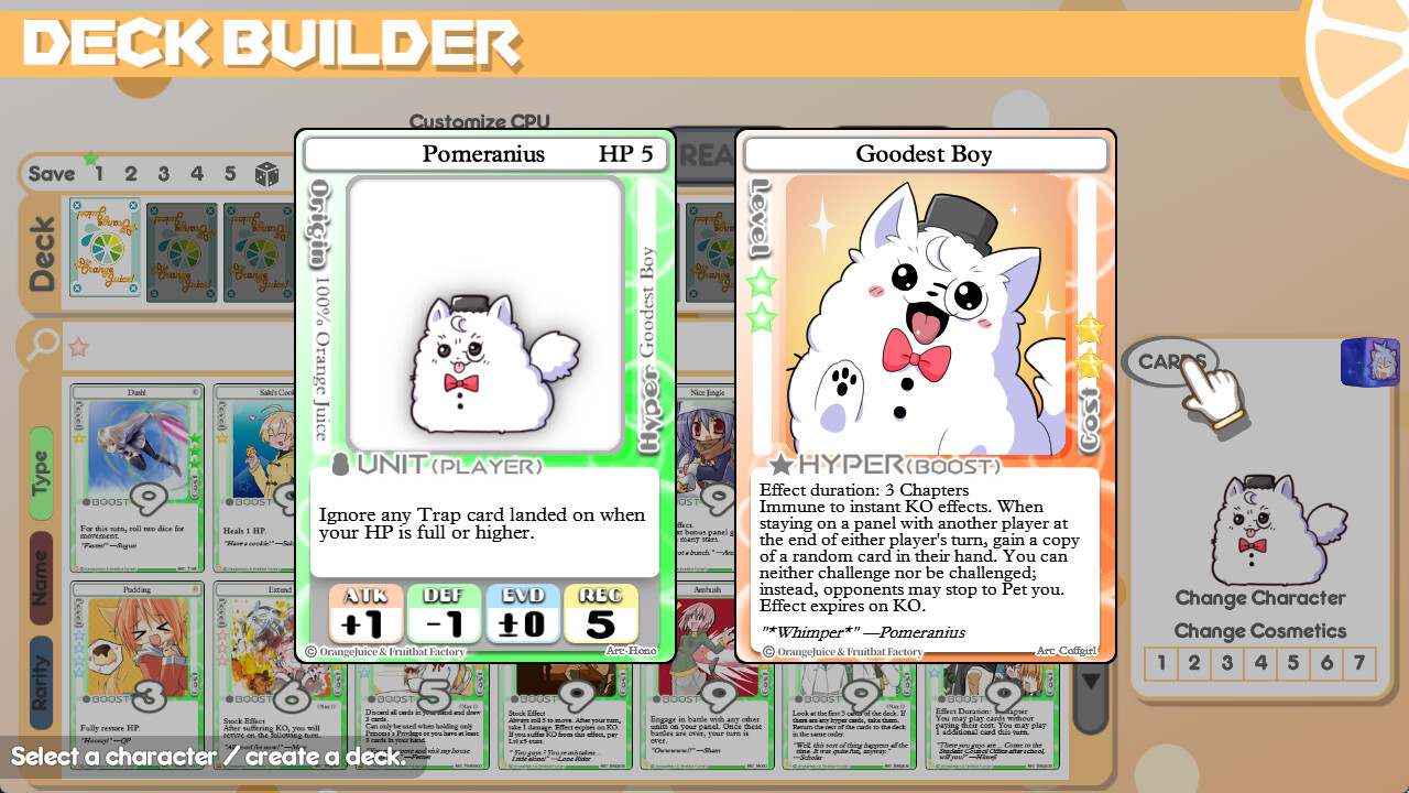 100% Orange Juice - Watty & Pomeranius Character Pack #4