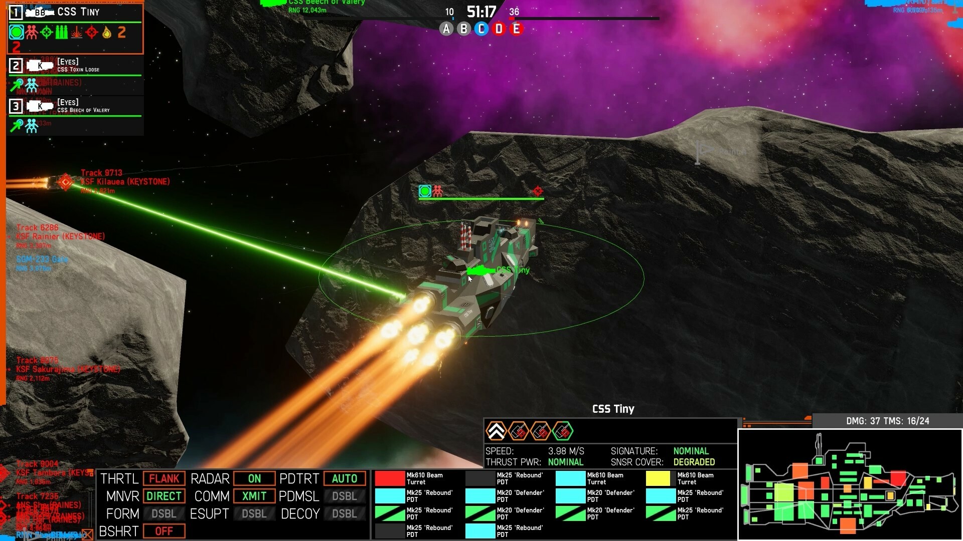 NEBULOUS: Fleet Command Demo #0