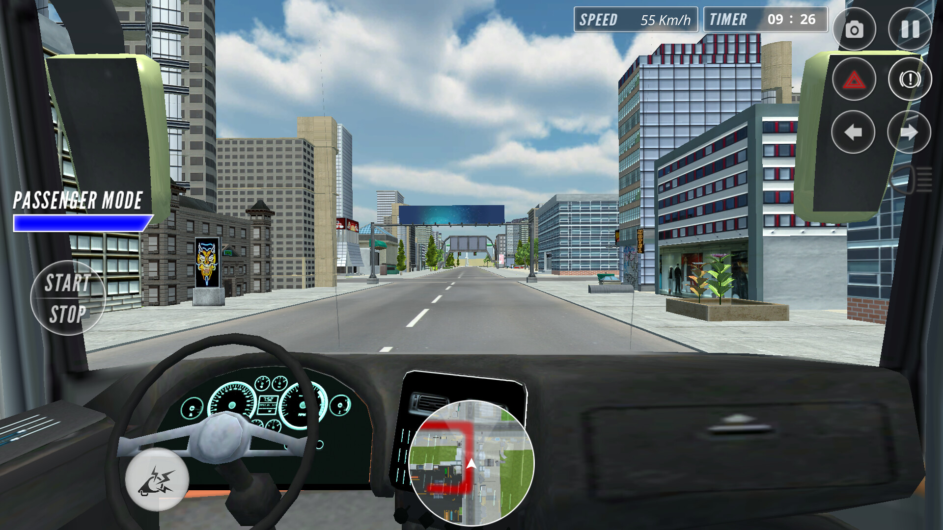 Europe Bus Driver screenshot screenshot 1