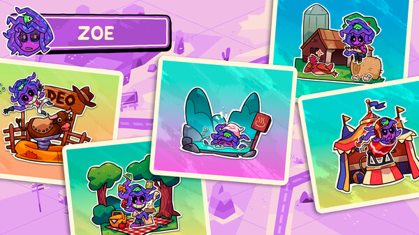 Monster Roadtrip Playable character - Zoe Monster Roadtrip Playable character - Zoe