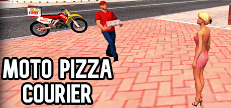 Moto Pizza Courier Cover Image