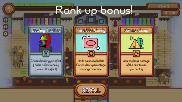 Hallway Defender game for Linux 1