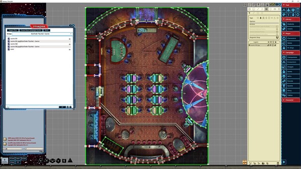 Fantasy Grounds - Starfinder RPG - Flip-Mat - Casino Fantasy Grounds - Starfinder RPG - Flip-Mat - Casino