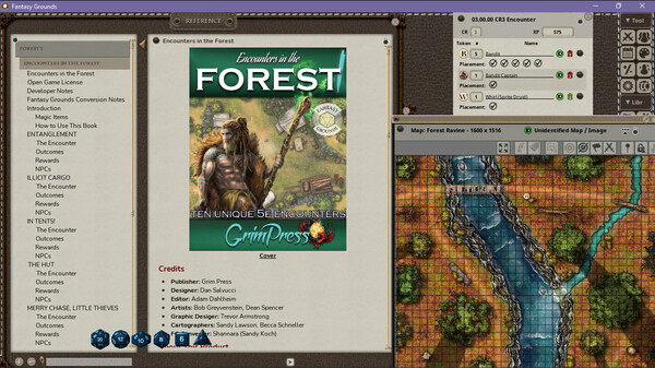 Fantasy Grounds - Encounters in the Forest I Fantasy Grounds - Encounters in the Forest I