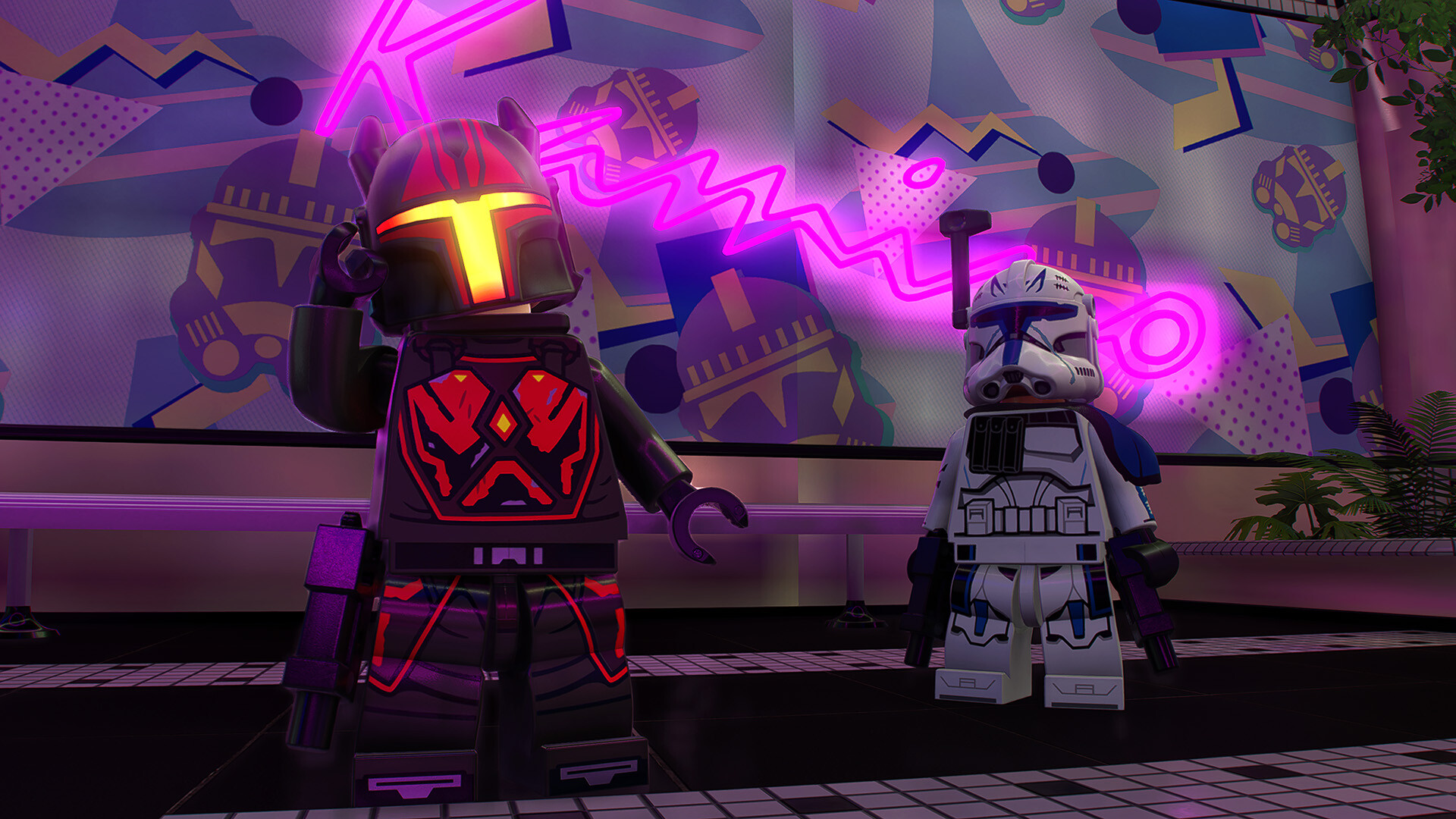 Lego purple clone discount trooper