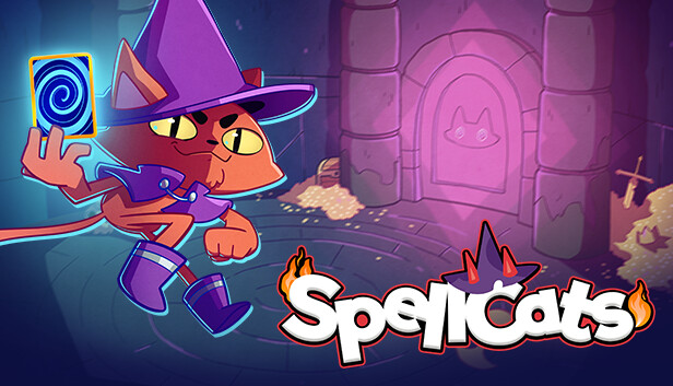 Capsule image of "Spellcats: Auto Card Tactics" which used RoboStreamer for Steam Broadcasting