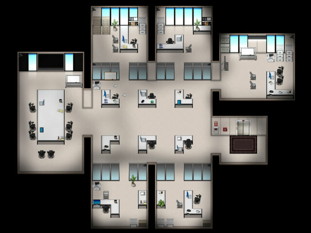 RPG Maker MV - KR Skyscraper Tileset #7