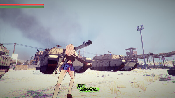 Скриншот из BeZombie Anime Invasion