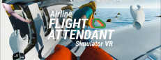 Airline Flight Attendant Simulator VR 게임 이미지