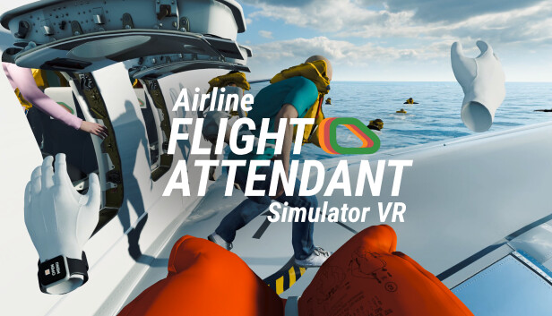 Simulator　on　VR　Attendant　Flight　Airline　Steam