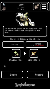 Скриншот из Buriedbornes - Dungeon RPG