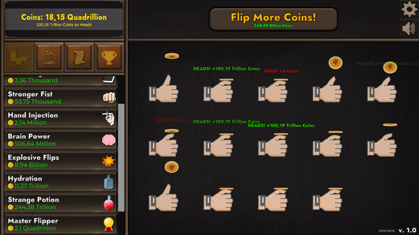Скриншот из Coin Flipper