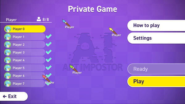 Скриншот из AI: Art Impostor
