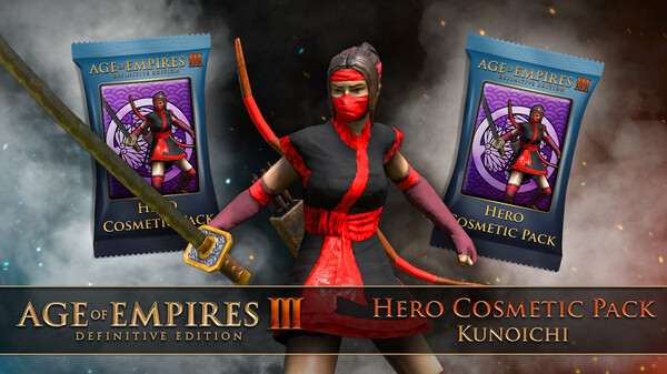 Age of Empires III: Definitive Edition – Hero Cosmetic Pack – Kunoichi Age of Empires III: Definitive Edition – Hero Cosmetic Pack – Kunoichi