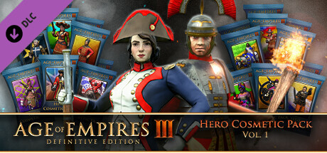 Age of Empires III: Definitive Edition – Espansione elementi cosmetici eroe – Vol. 1