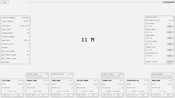 Скриншот из The Googol Clicker
