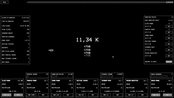 Скриншот из The Googol Clicker