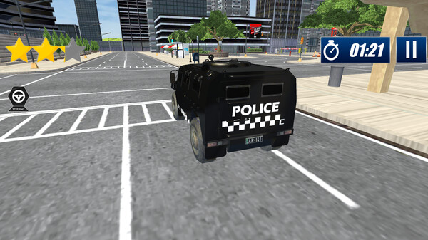 Скриншот из Police Transporter Simulator