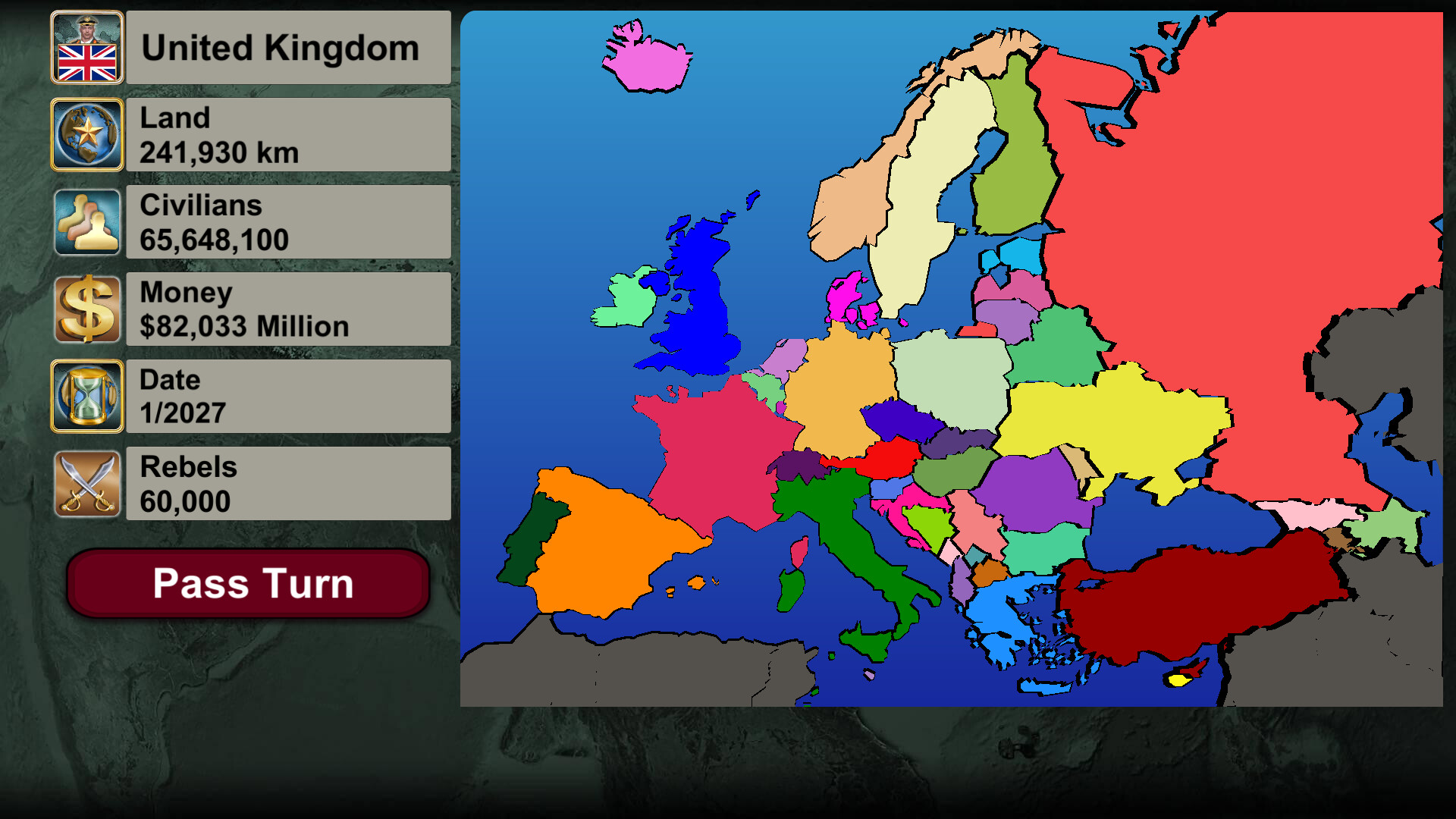Europe Empire 2027 screenshot 1