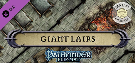 Fantasy Grounds - Pathfinder RPG - Pathfinder Flip-Mat - Giant lairs