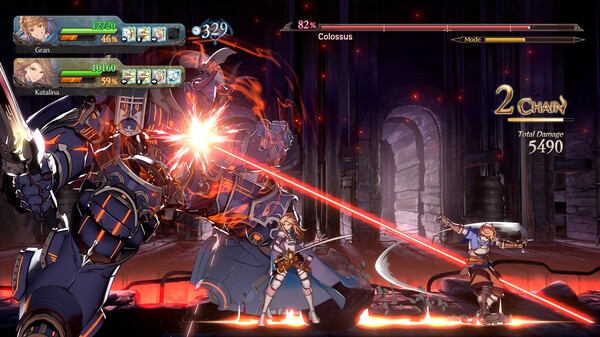Скриншот из Granblue Fantasy Versus: Rising
