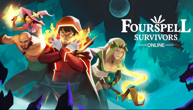 Capsule image of "Fourspell Survivors" which used RoboStreamer for Steam Broadcasting