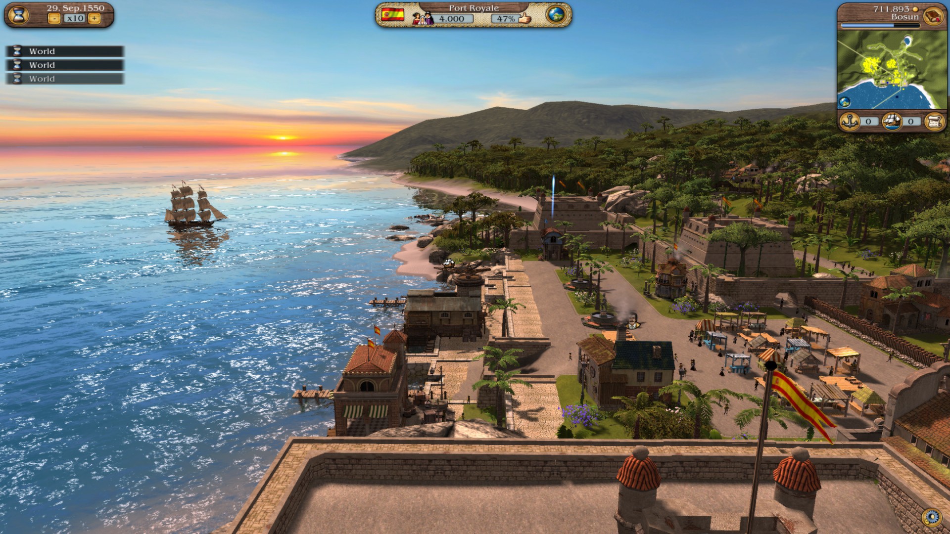 Port Royale 3: New Adventures DLC Featured Screenshot #1
