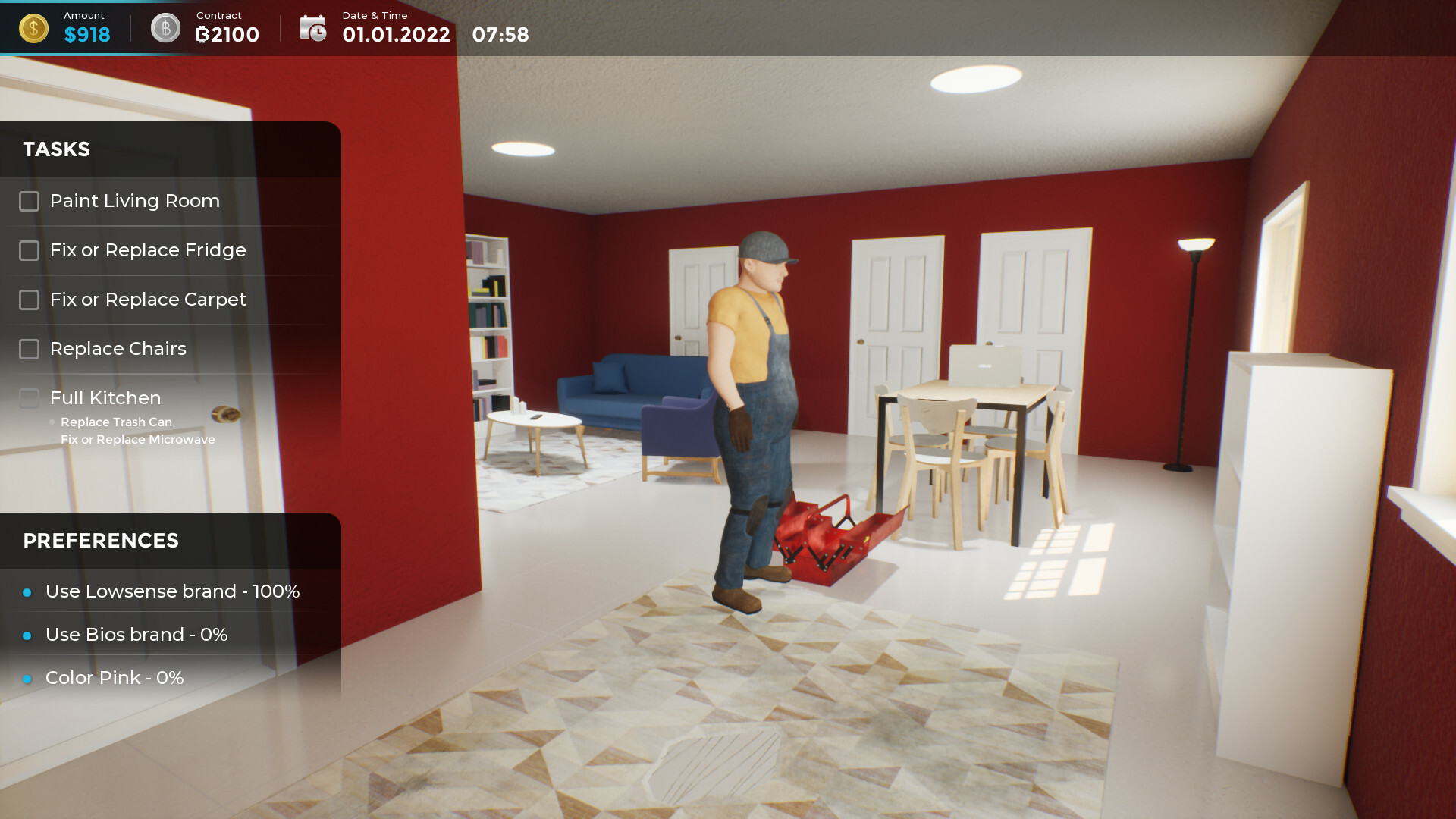 Handyman Corporation: Prologue screenshot 1