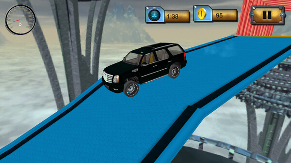 Скриншот из Two Cars Stunts Edition