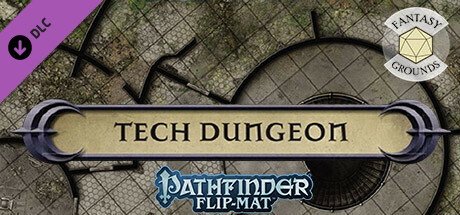 Fantasy Grounds - Pathfinder RPG - Pathfinder Flip-Mat - Tech Dungeon