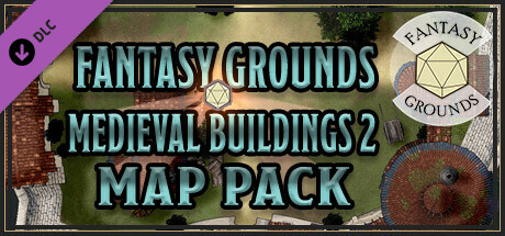 Fantasy Grounds - FG Medieval Buildings 2 Map Pack